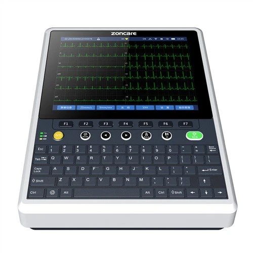 Mașină portabilă ECG cu 12 plumburi