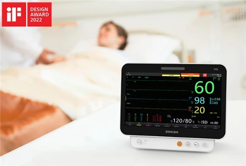 Zoncare VIS Patient Monitor câștigă premiul iF DESIGN 2022